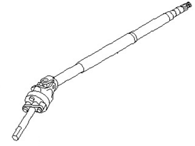 2002 Nissan Maxima Steering Shaft - 48820-2Y910