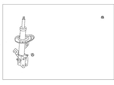 2017 Nissan Juke Shock Absorber - E4302-3YV0A
