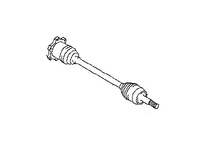 2016 Nissan 370Z Axle Shaft - 39601-1EB0A