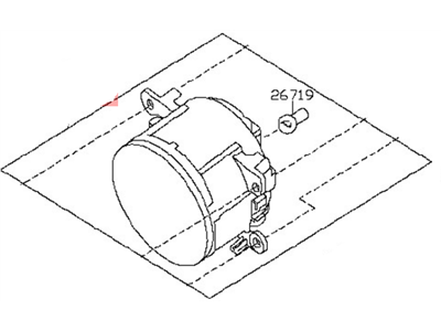 Nissan Sentra Fog Light - 26155-8990A