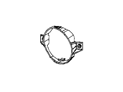 Nissan 26916-ET80A Bracket-Fog Lamp