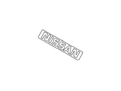 1984 Nissan 300ZX Emblem - 90886-01P00