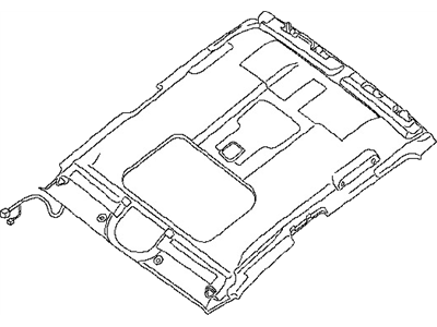 Nissan 73910-ZT42A Headlining Assy