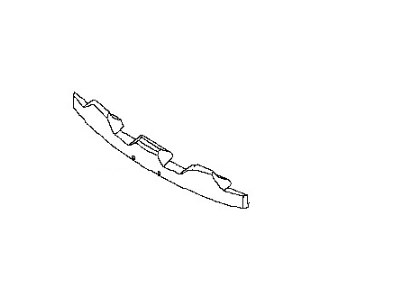 Nissan 62090-5Z000 Energy ABSORBER-Front Bumper