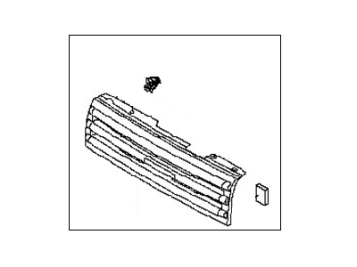 Nissan F2310-1A17A Grille Radiator