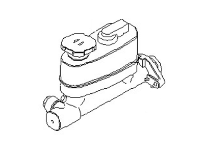 1979 Nissan 200SX Brake Master Cylinder - 46010-N8500