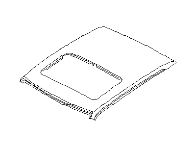 73112-01A10 Nissan Roof (SUNROOF) Illustration 1 of 1