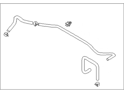 Nissan Sentra Brake Booster Vacuum Hose - 47430-4Z100