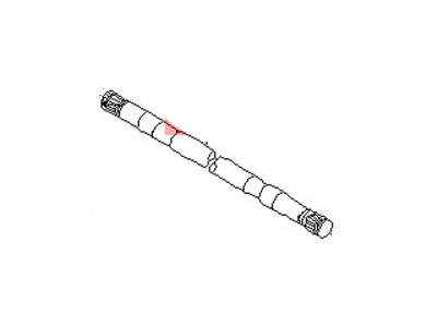 Nissan 39704-70A60 Shaft-Rear Drive