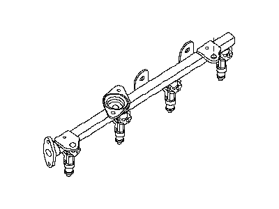 Nissan NV Fuel Rail - 17521-7S00A