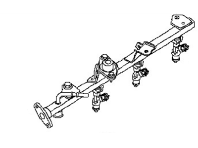 2006 Nissan Armada Fuel Rail - 17522-7S00A