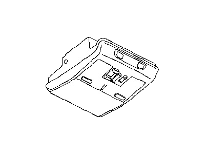 Nissan 96980-7Y301 Console Assembly-Roof