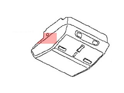 Nissan 96980-3Y002 Console Assembly-Roof