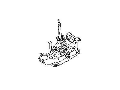 2018 Nissan Versa Note Automatic Transmission Shifter - 34901-9KA1C