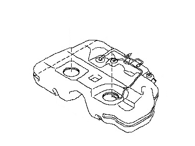 2013 Nissan Murano Fuel Tank - 17202-1AA0B