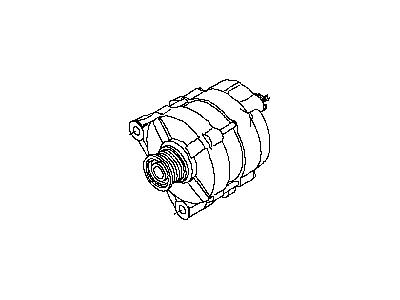 2011 Nissan Versa Alternator - 23100-ZW40B