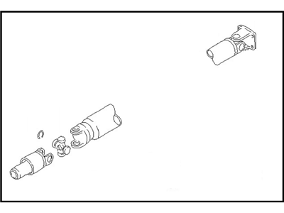 Nissan 37000-33F24 PROPELLER Shaft