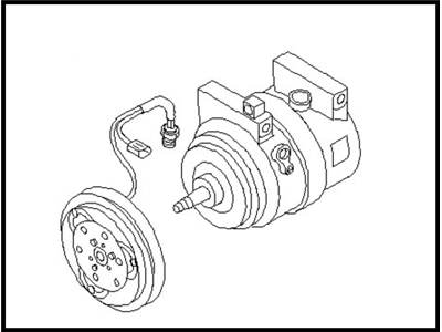 2005 Nissan Altima A/C Compressor - 92600-8J021