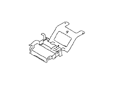 Nissan 26439-1JA0A Bracket-Map Lamp