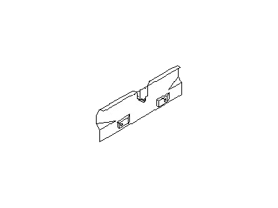 Nissan 84920-40U00 Finisher-Trunk,Rear