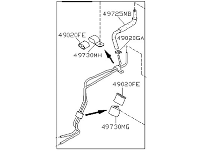 Nissan 49721-40U10