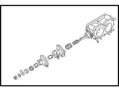 Nissan 16118-85E05 Throttle Body