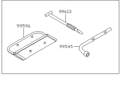 Nissan 99501-85E05 Tool Set-STNDRD