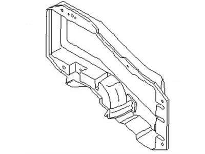 Nissan 26075-17C00 Headlamp Housing Assembly, Driver Side