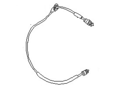 1983 Nissan Datsun 810 Speedometer Cable - 25050-W2400
