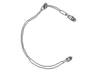 1980 Nissan Datsun 810 Speedometer Cable - 25050-W2400