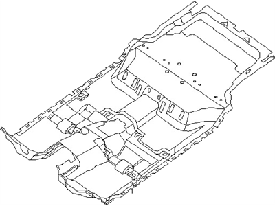 Nissan 74902-7S012 Carpet Assy-Floor