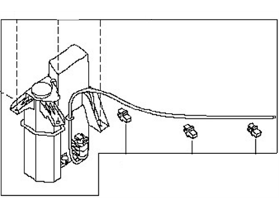 Nissan 28910-1PA0B Tank Assy-Windshield Washer