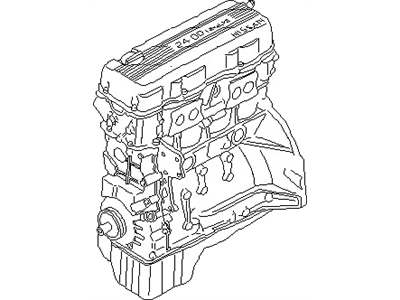 Nissan 10102-65E00 Engine Bare