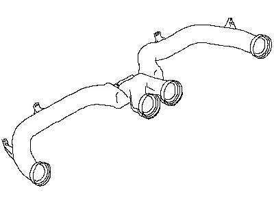 Nissan 27860-3BA0B Duct-Ventilator,Center