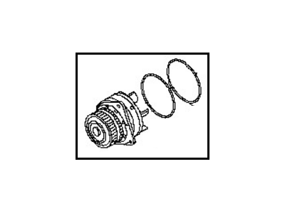 2015 Nissan Quest Water Pump - B1010-JK00C