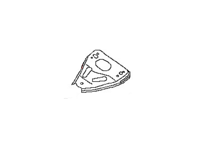 Nissan 54341-JA80A Stopper-Insulator,Rebound LH