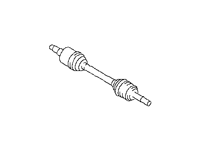 Nissan 39101-1AA0C Shaft Assy-Front Drive,LH