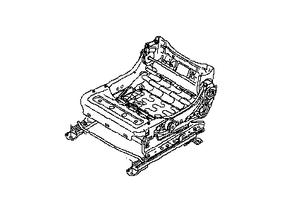 Nissan 87450-3YW5A Adjuster Assy-Front Seat,LH