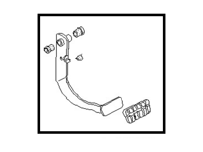 Nissan 720 Pickup Brake Pedal - 46520-10W11