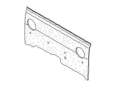 Nissan 79900-07G00 Finisher-Back Panel