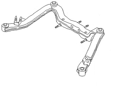 2000 Nissan Altima Rear Crossmember - 55400-0Z800