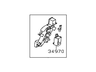 Nissan 34950-6FV0A Shift Lock SOLENOID