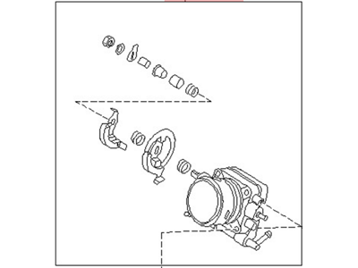 Nissan 16118-40F11 Throttle Body