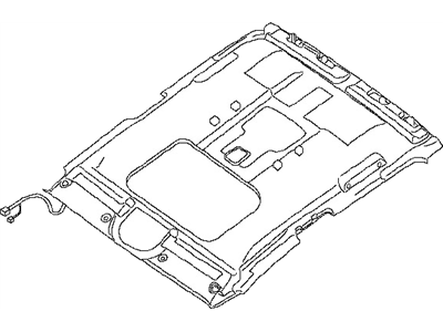 Nissan 73910-ZR37A Headlining Assy