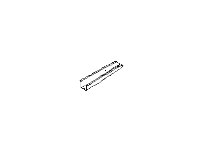 Nissan 75181-CA000 Extension-Front Side Member,Center LH