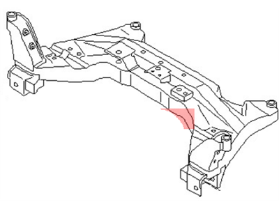 Nissan 54401-4Z000 Member Complete-Front Suspension