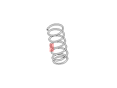 1996 Nissan Stanza Coil Springs - 54010-9B002