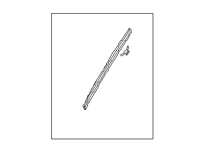 Nissan 72761-30P00 Moulding-Windshield Side,LH
