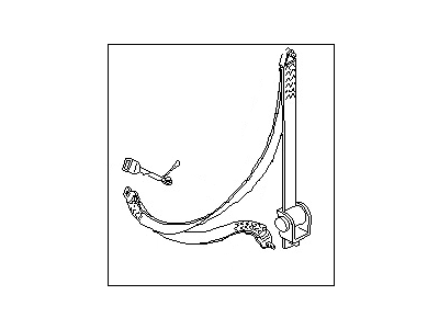 Nissan 86850-S3502 Belt Set Center