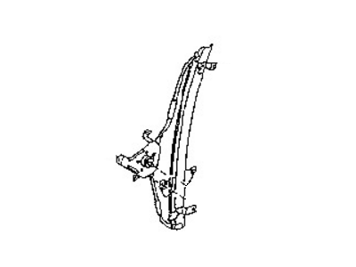 1999 Nissan Sentra Window Regulator - 80721-0M012